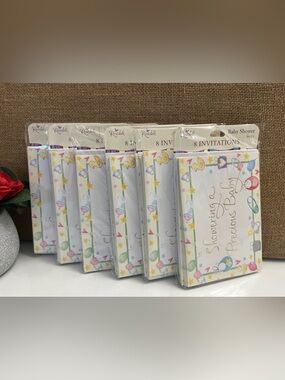 Invitation Baby Shower - Pack of 6 (48 count)